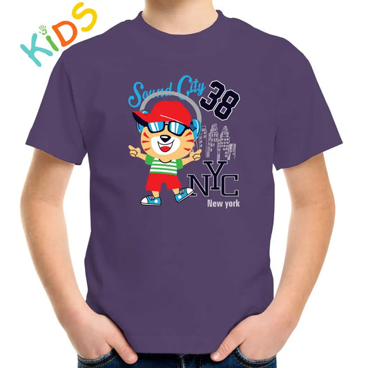 Sound The City Kids T-shirt - Tshirtpark.com