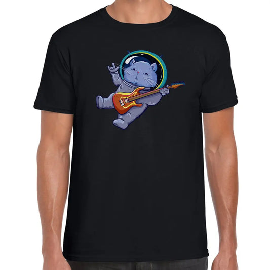 Space Hamster Guitar T-Shirt - Tshirtpark.com