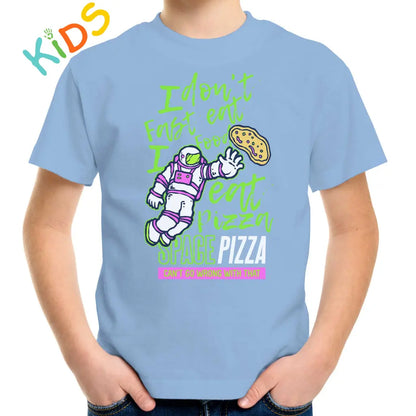 Space Pizza Kids T-shirt - Tshirtpark.com
