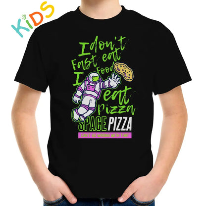 Space Pizza Kids T-shirt - Tshirtpark.com