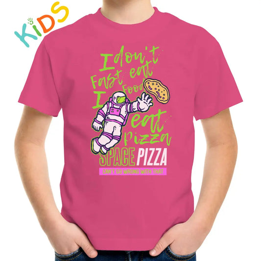 Space Pizza Kids T-shirt - Tshirtpark.com