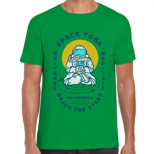 Space Yoga T-Shirt - Tshirtpark.com