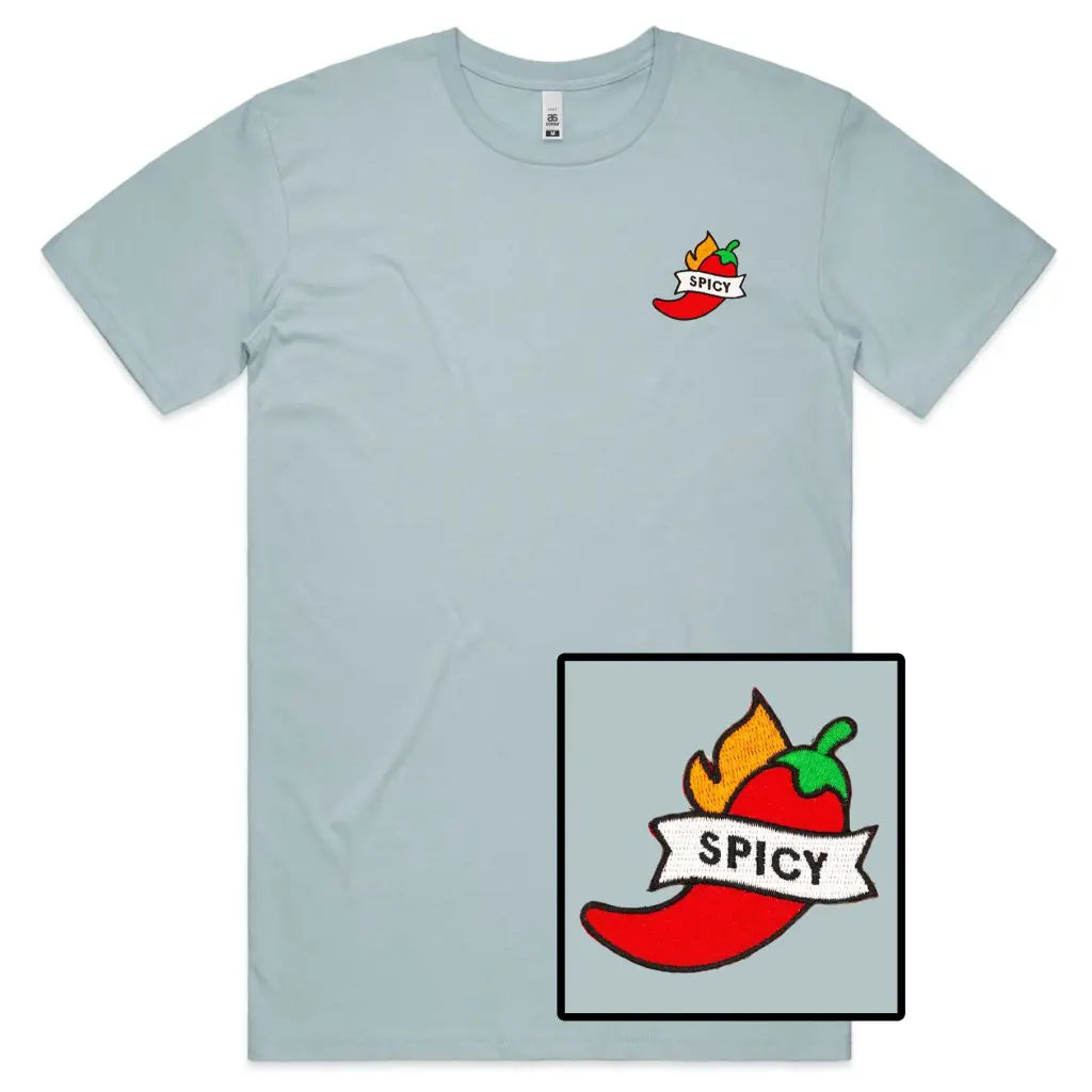 Spicy Embroidered T-Shirt - Tshirtpark.com