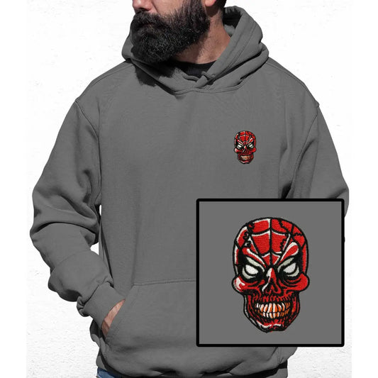 Spider Embroidered Colour Hoodie - Tshirtpark.com