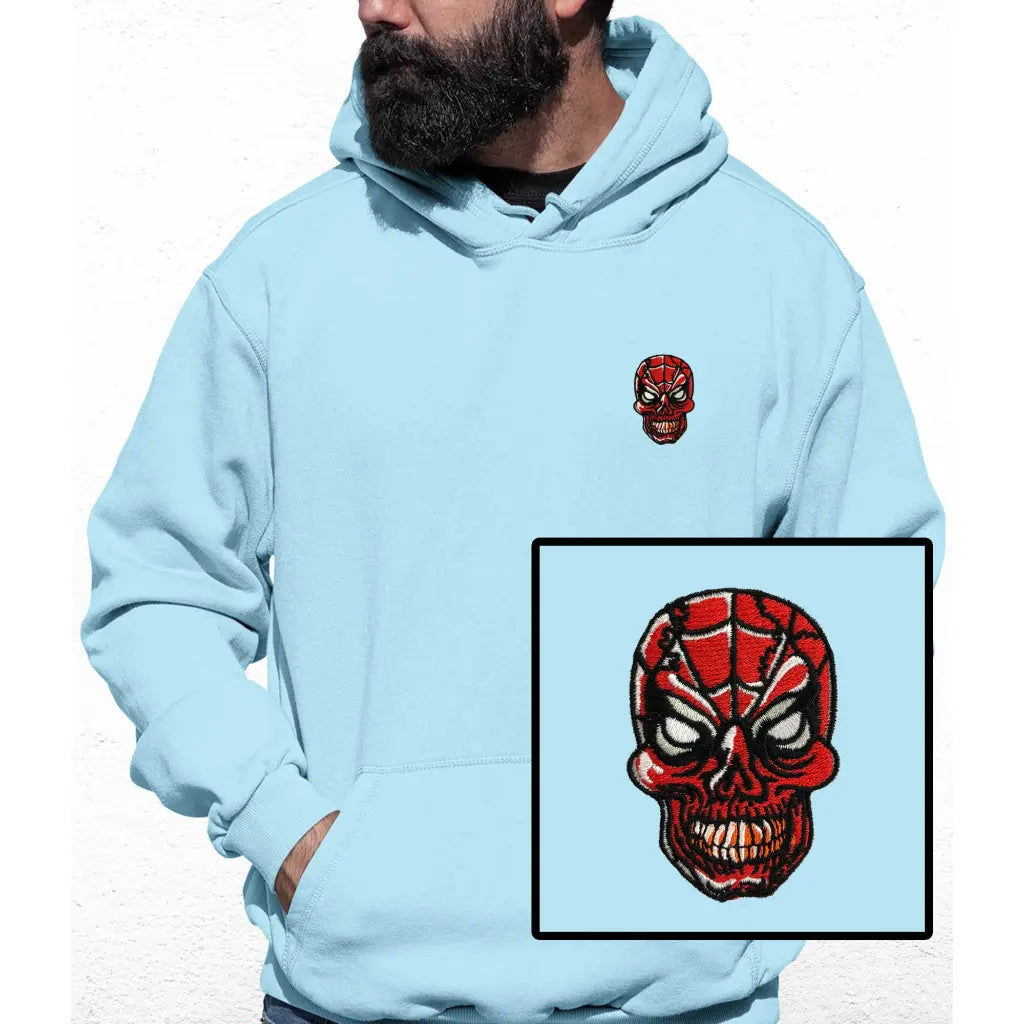 Spider Embroidered Colour Hoodie - Tshirtpark.com