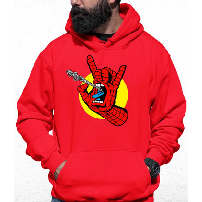 Spider Hand Colour Hoodie - Tshirtpark.com