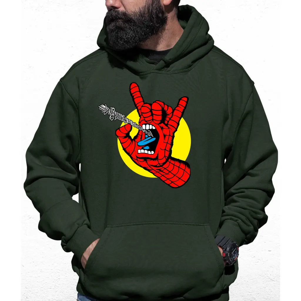 Spider Hand Colour Hoodie - Tshirtpark.com