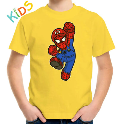 Spider Plumber Kids T-shirt - Tshirtpark.com