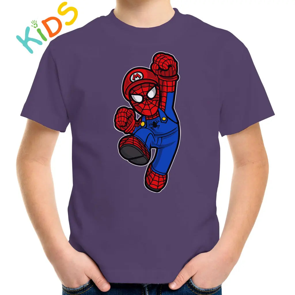 Spider Plumber Kids T-shirt - Tshirtpark.com