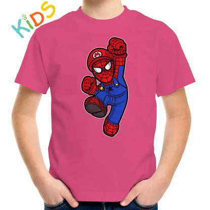 Spider Plumber Kids T-shirt - Tshirtpark.com