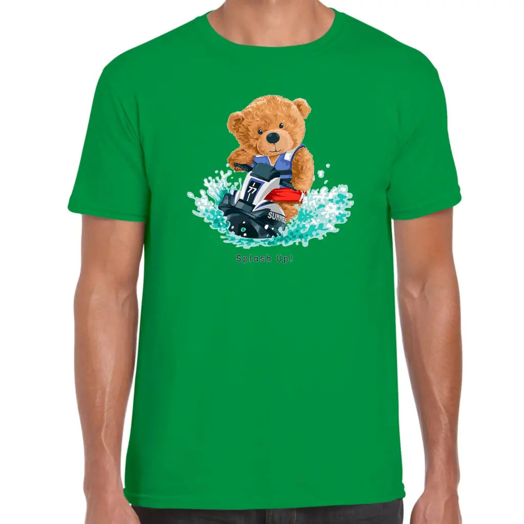 Splash Up Teddy T-Shirt - Tshirtpark.com
