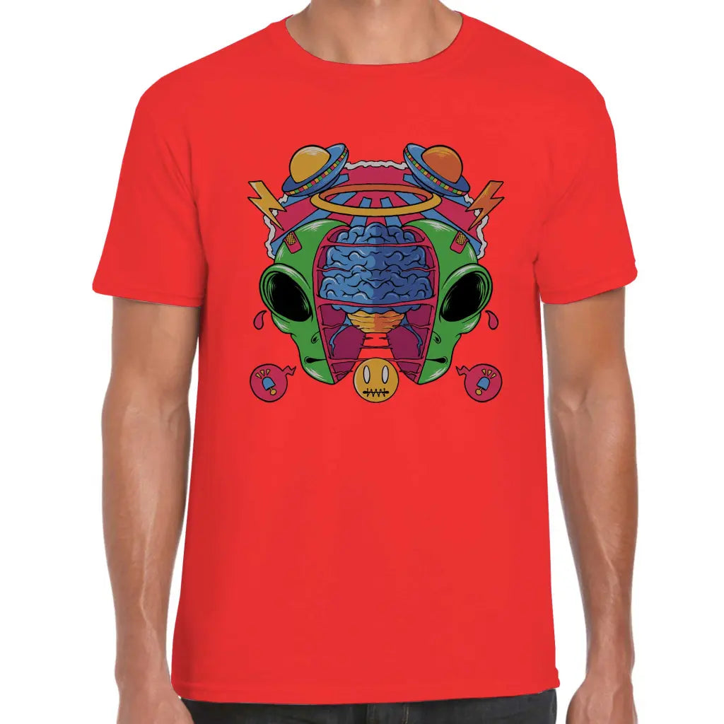 Split Alien T-Shirt - Tshirtpark.com