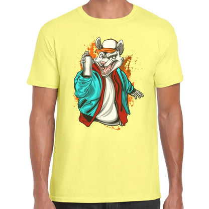 Spraying Wolf T-Shirt - Tshirtpark.com