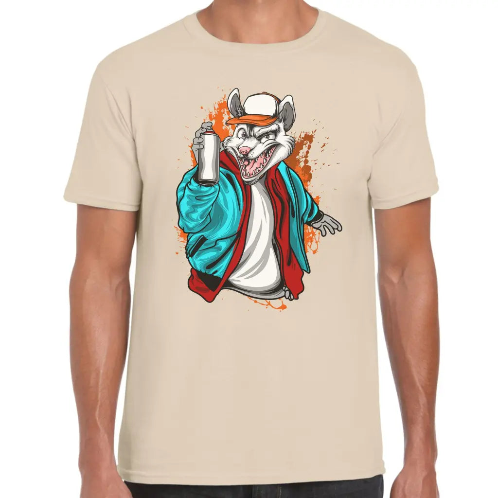 Spraying Wolf T-Shirt - Tshirtpark.com