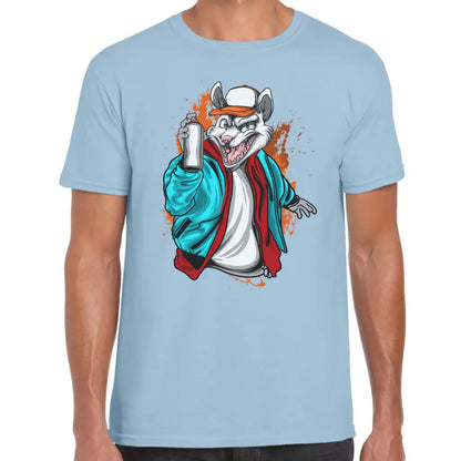 Spraying Wolf T-Shirt - Tshirtpark.com