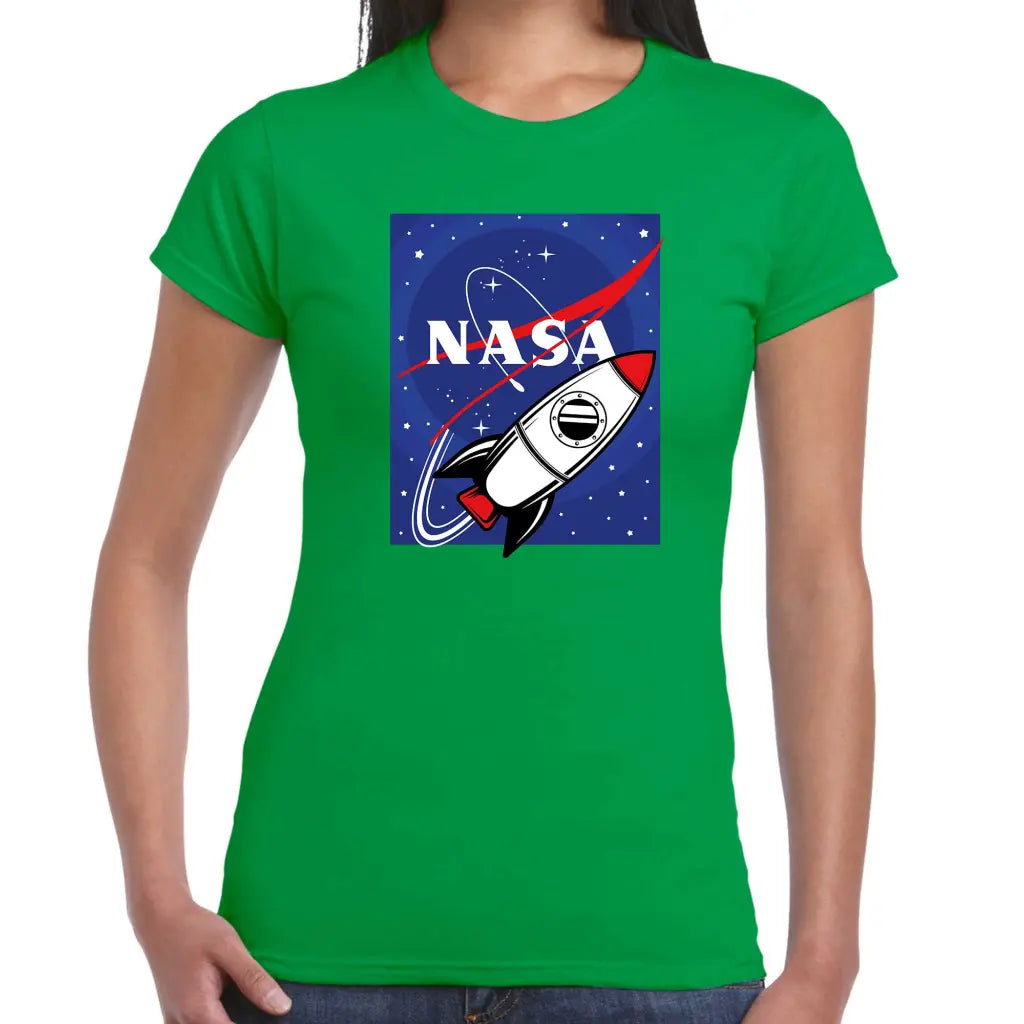 Square Nasa Ladies T-shirt - Tshirtpark.com