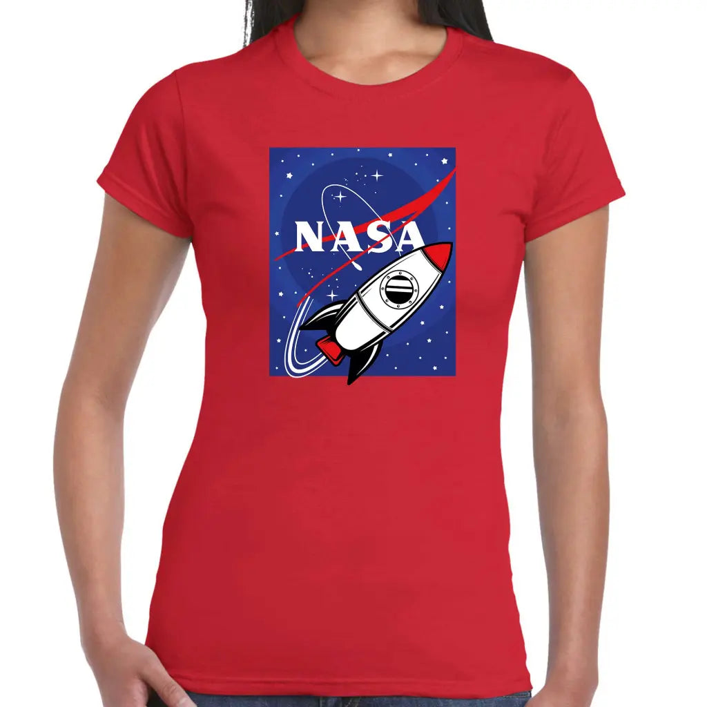 Square Nasa Ladies T-shirt - Tshirtpark.com