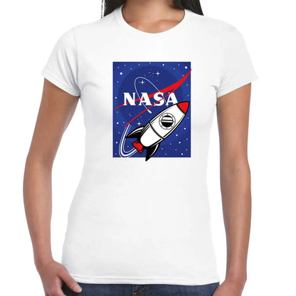 Square Nasa Ladies T-shirt - Tshirtpark.com