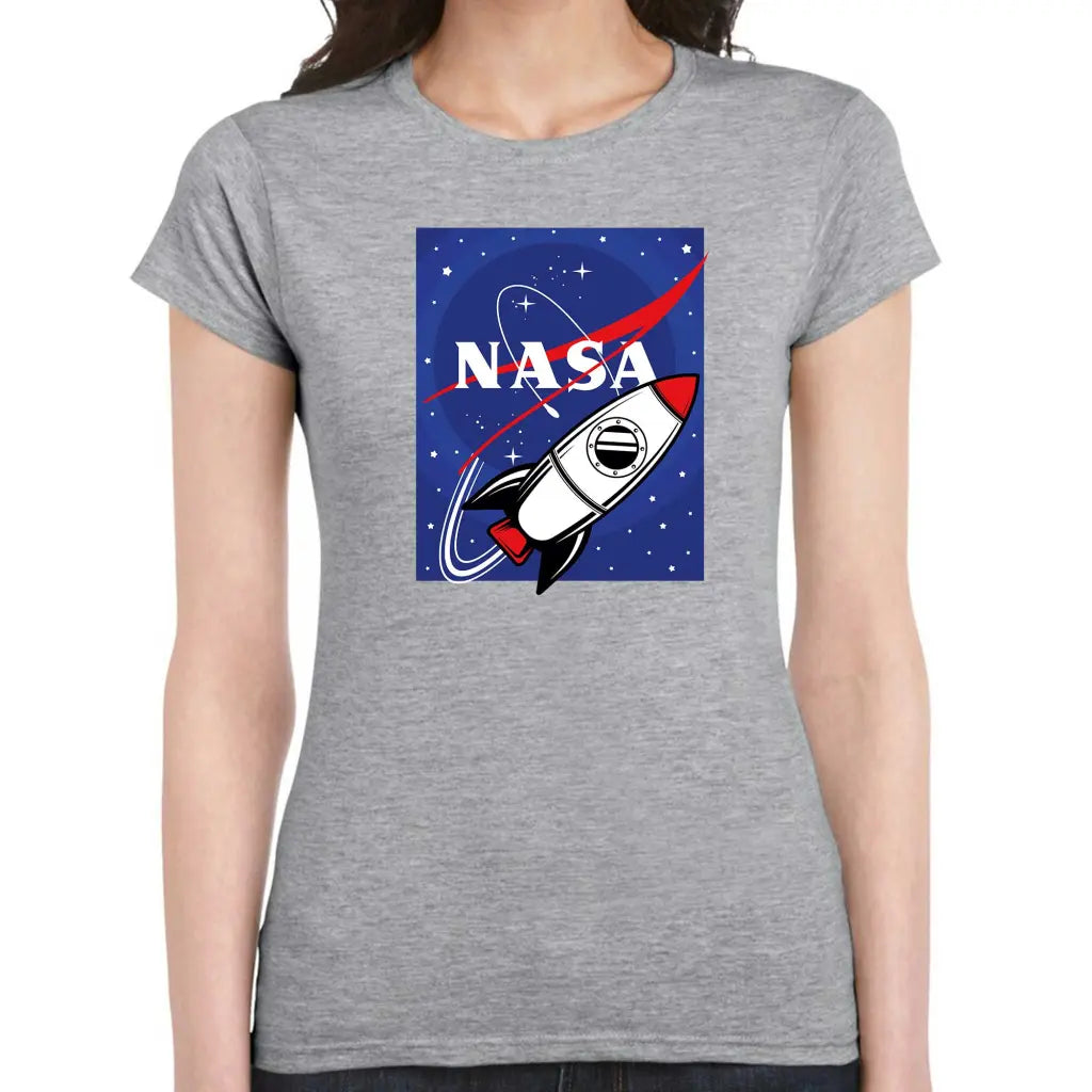 Square Nasa Ladies T-shirt - Tshirtpark.com