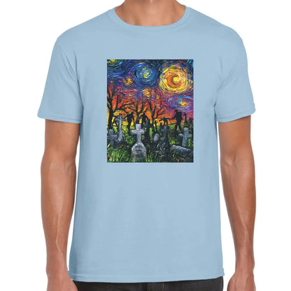 Starry Night Zombie T-Shirt - Tshirtpark.com
