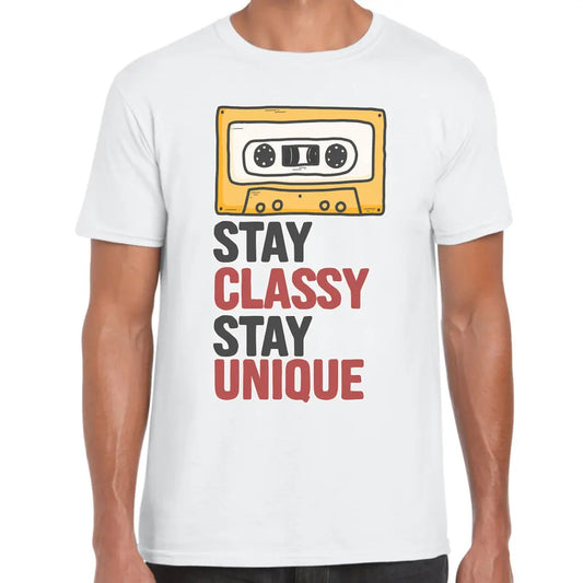 Stay Classy Cassette T-Shirt - Tshirtpark.com