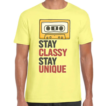 Stay Classy Cassette T-Shirt - Tshirtpark.com