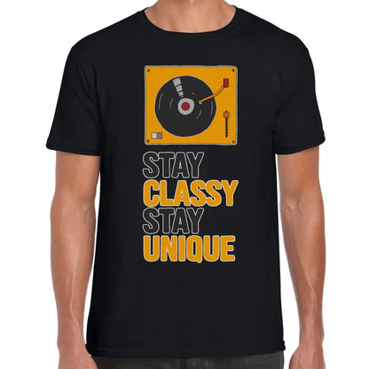 Stay Classy Vinyl T-Shirt - Tshirtpark.com