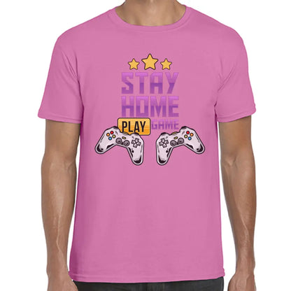 Stay Home Play Game T-Shirt - Tshirtpark.com