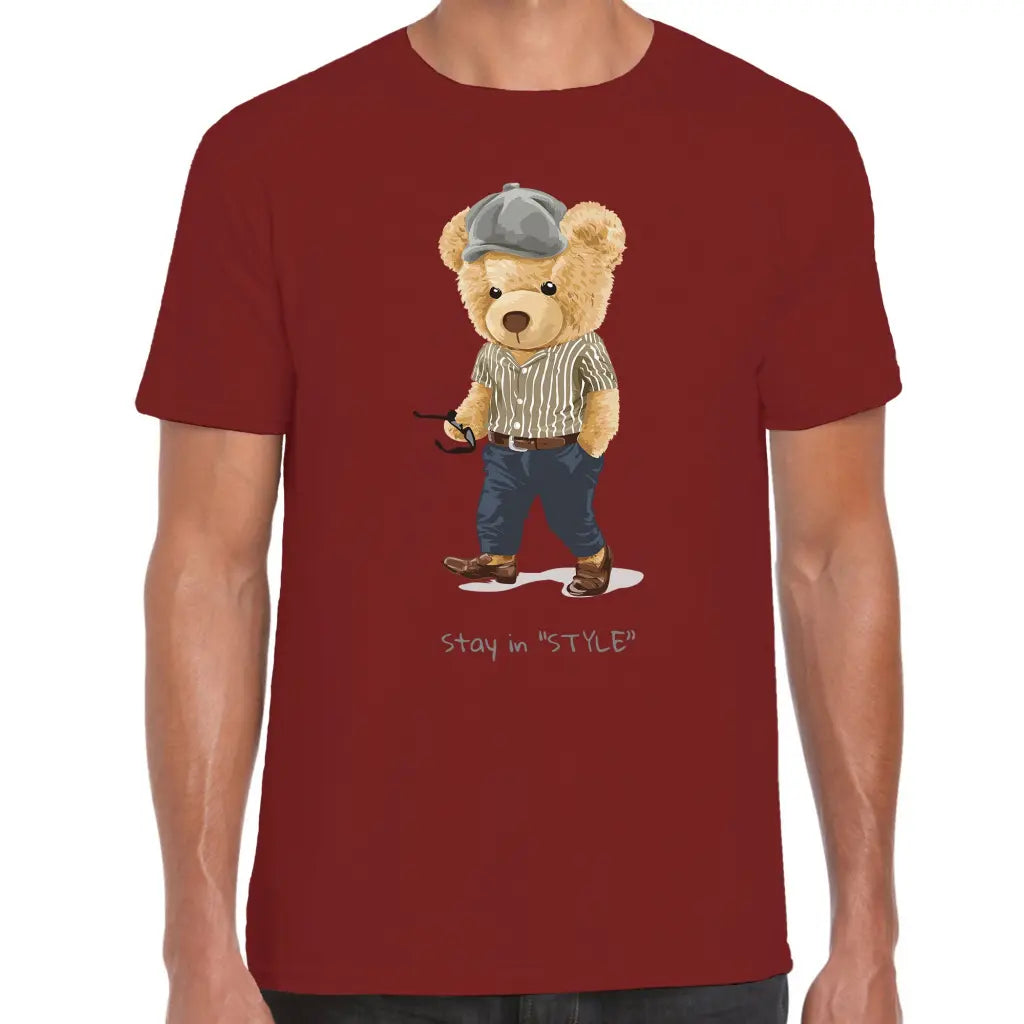 Stay In Style Teddy T-Shirt - Tshirtpark.com