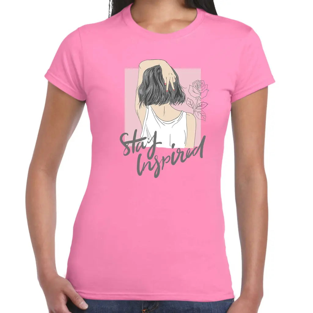 Stay Inspired Ladies T-shirt - Tshirtpark.com