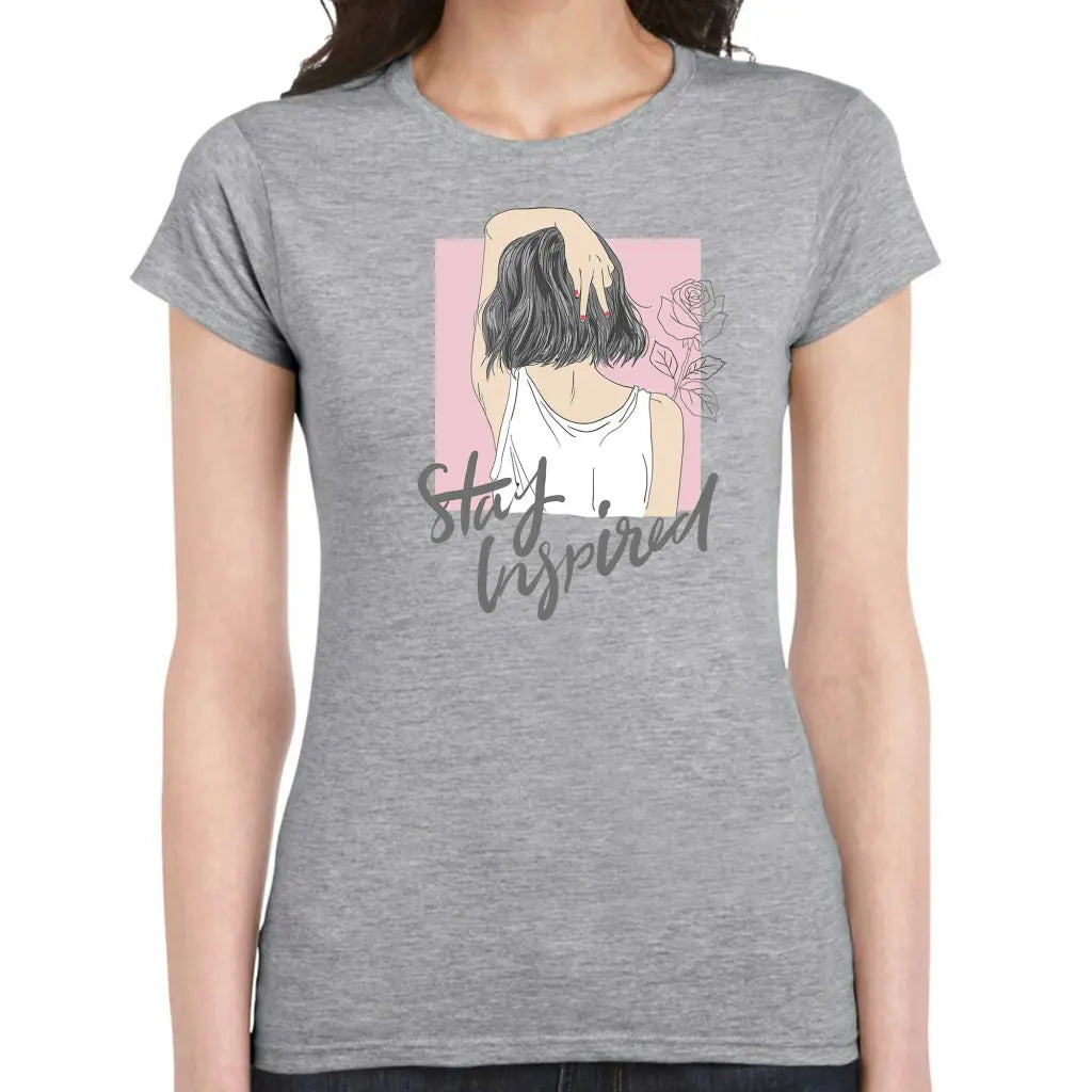 Stay Inspired Ladies T-shirt - Tshirtpark.com