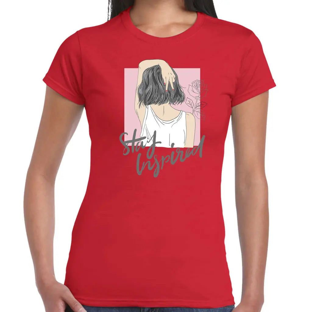 Stay Inspired Ladies T-shirt - Tshirtpark.com