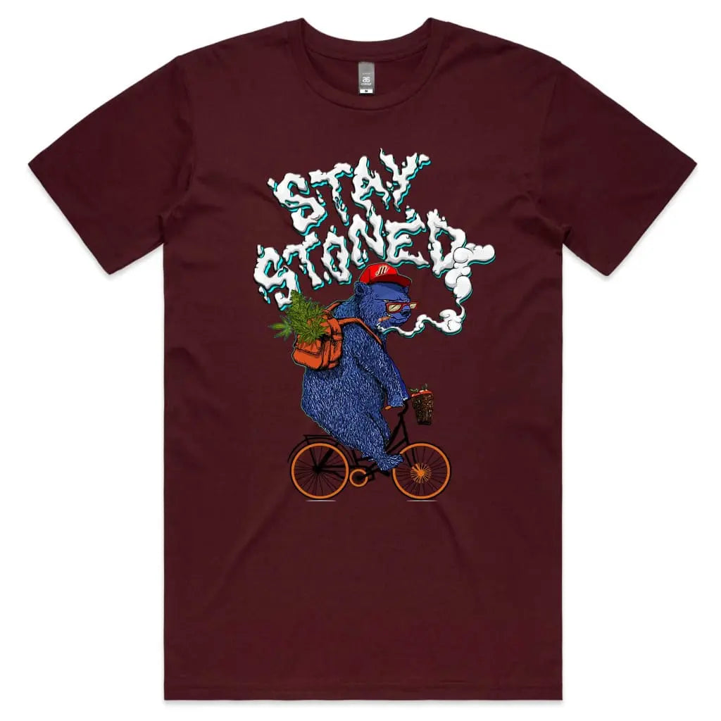 Stay Stoned Bear T-Shirt - Tshirtpark.com