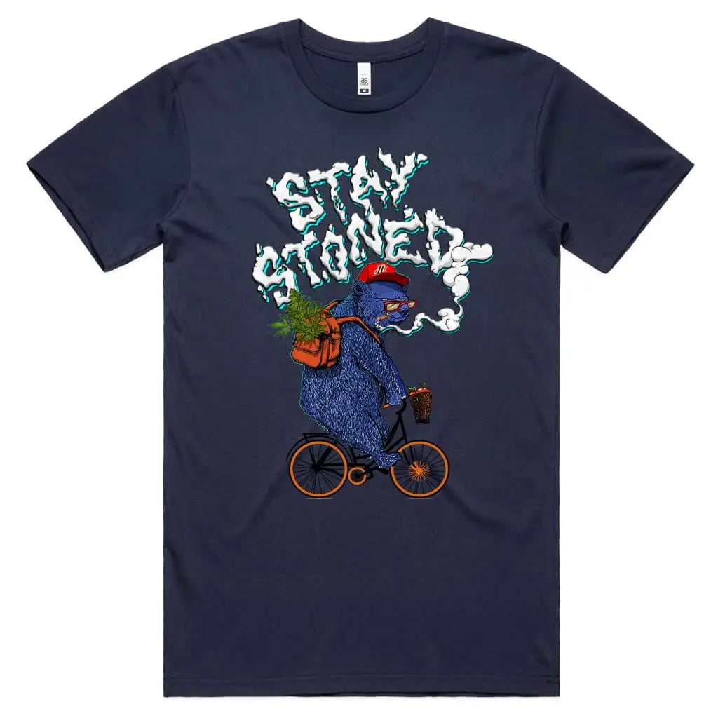 Stay Stoned Bear T-Shirt - Tshirtpark.com