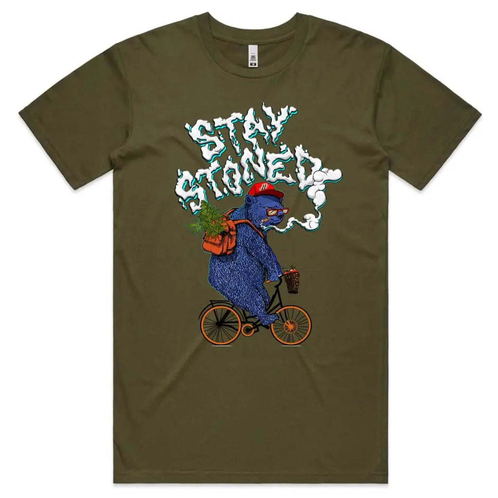 Stay Stoned Bear T-Shirt - Tshirtpark.com