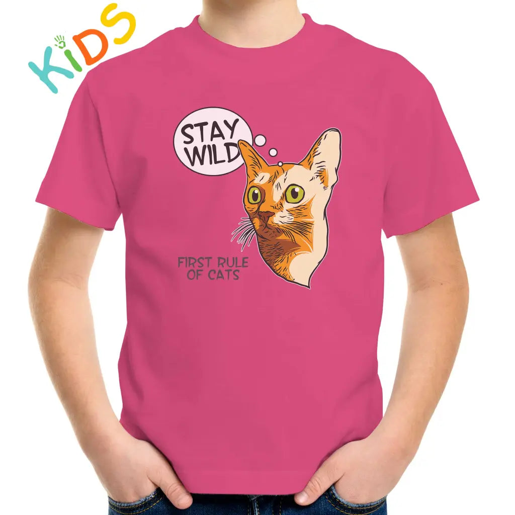 Stay Wild Kids T-shirt - Tshirtpark.com