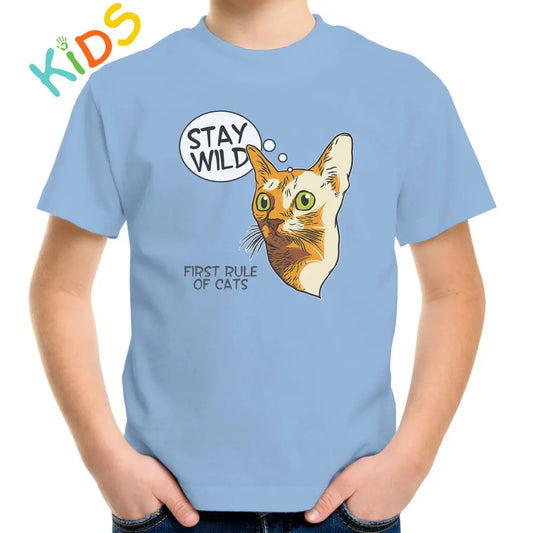 Stay Wild Kids T-shirt - Tshirtpark.com