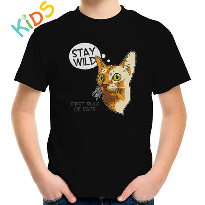 Stay Wild Kids T-shirt - Tshirtpark.com