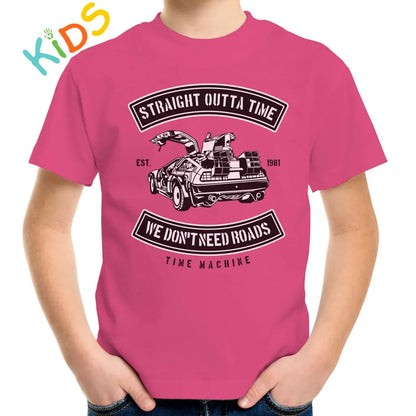 Straight Outta Time Kids T-shirt - Tshirtpark.com