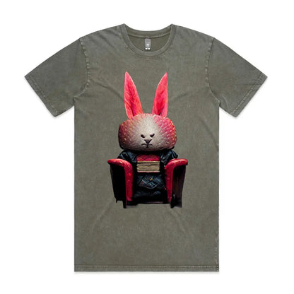 Strawberry Bunny Stone Wash T-Shirt - Tshirtpark.com