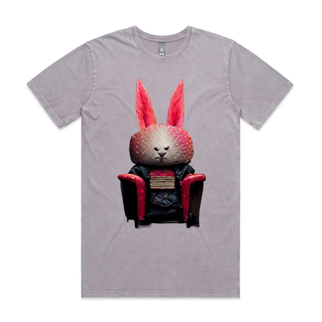 Strawberry Bunny Stone Wash T-Shirt - Tshirtpark.com