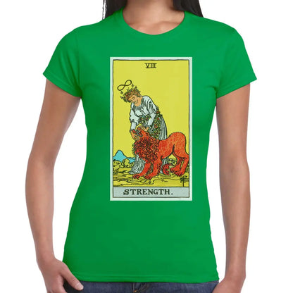 Strength Lion Ladies T-shirt - Tshirtpark.com