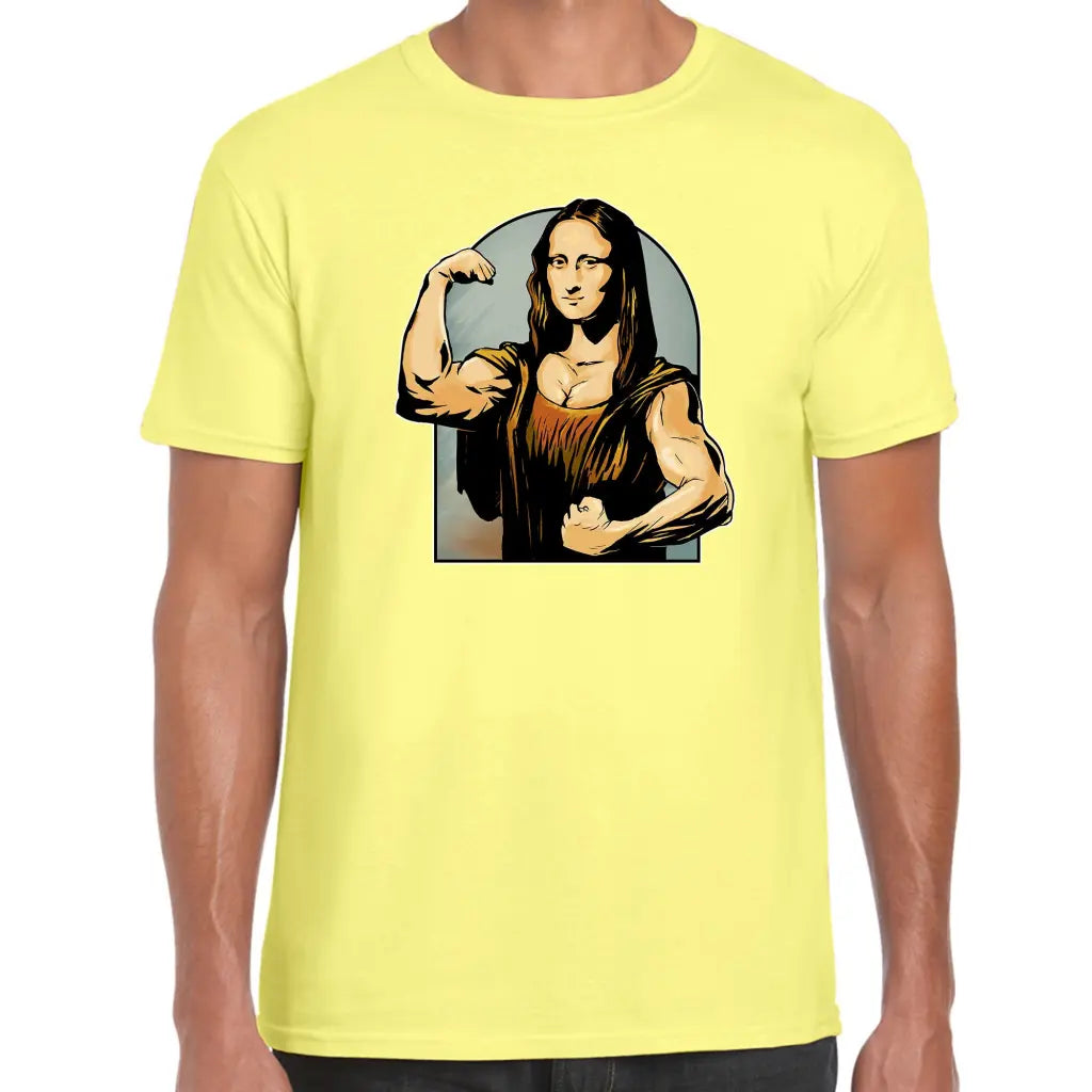 Strong Mona Lisa T-Shirt - Tshirtpark.com