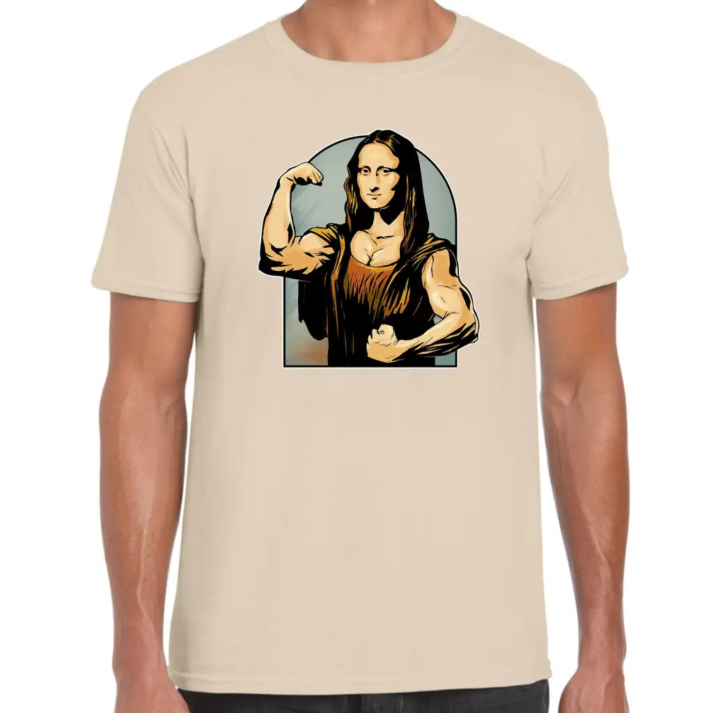 Strong Mona Lisa T-Shirt - Tshirtpark.com
