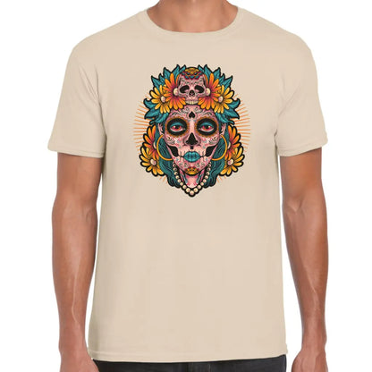 Sugar Skull Lady T-Shirt - Tshirtpark.com