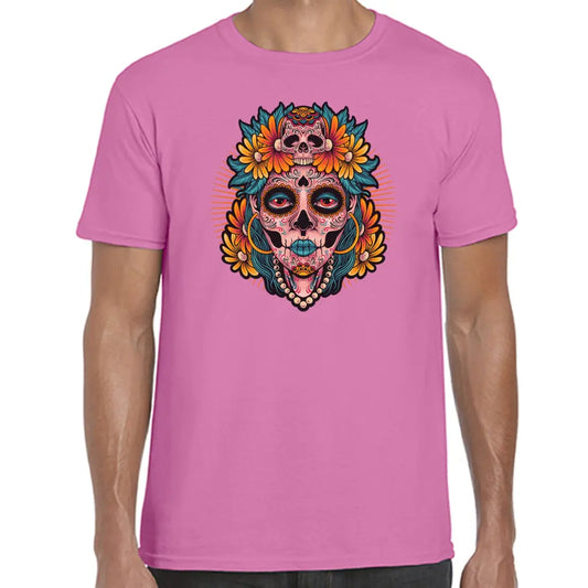 Sugar Skull Lady T-Shirt - Tshirtpark.com