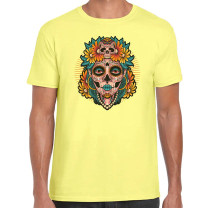 Sugar Skull Lady T-Shirt - Tshirtpark.com