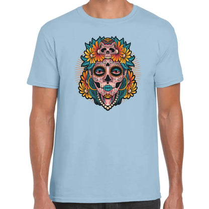Sugar Skull Lady T-Shirt - Tshirtpark.com