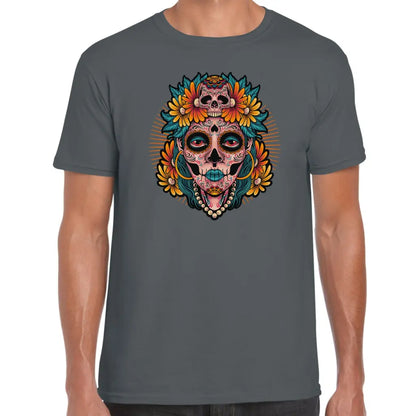 Sugar Skull Lady T-Shirt - Tshirtpark.com