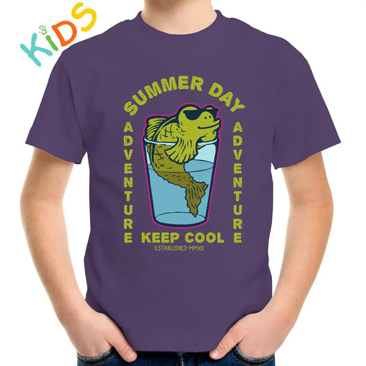 Summer Day Kids T-shirt - Tshirtpark.com